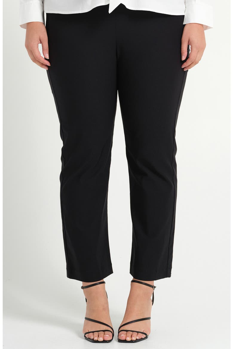 Kora Straight Leg Pants, Main, color, BLACK