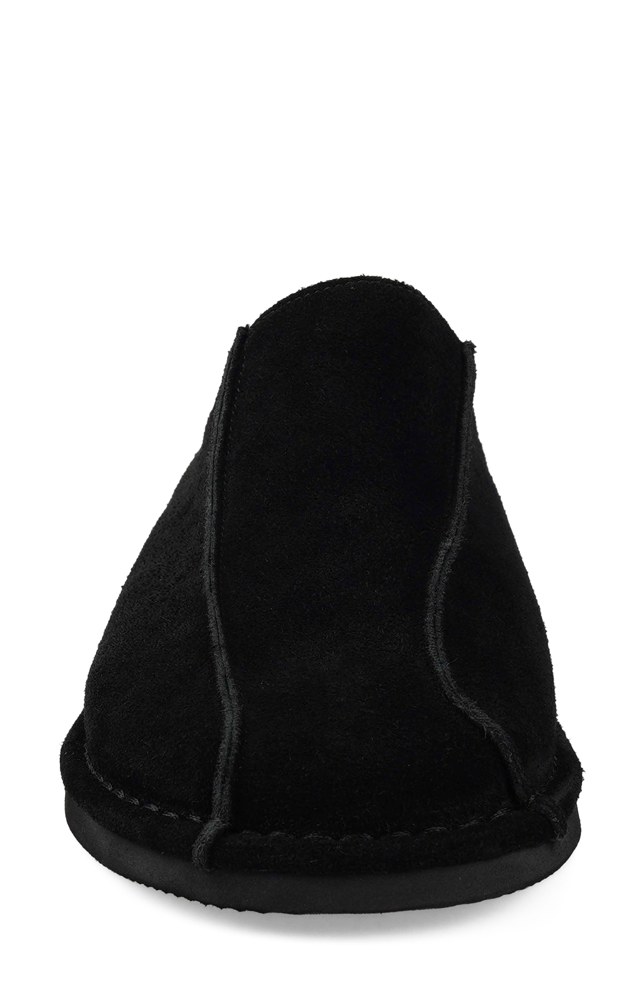 National Comfort Suede Mule, Alternate, color, Black Suede