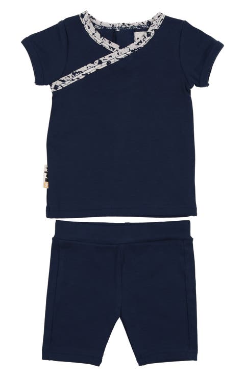 Cotton Blend T-Shirt & Shorts Set (Baby)