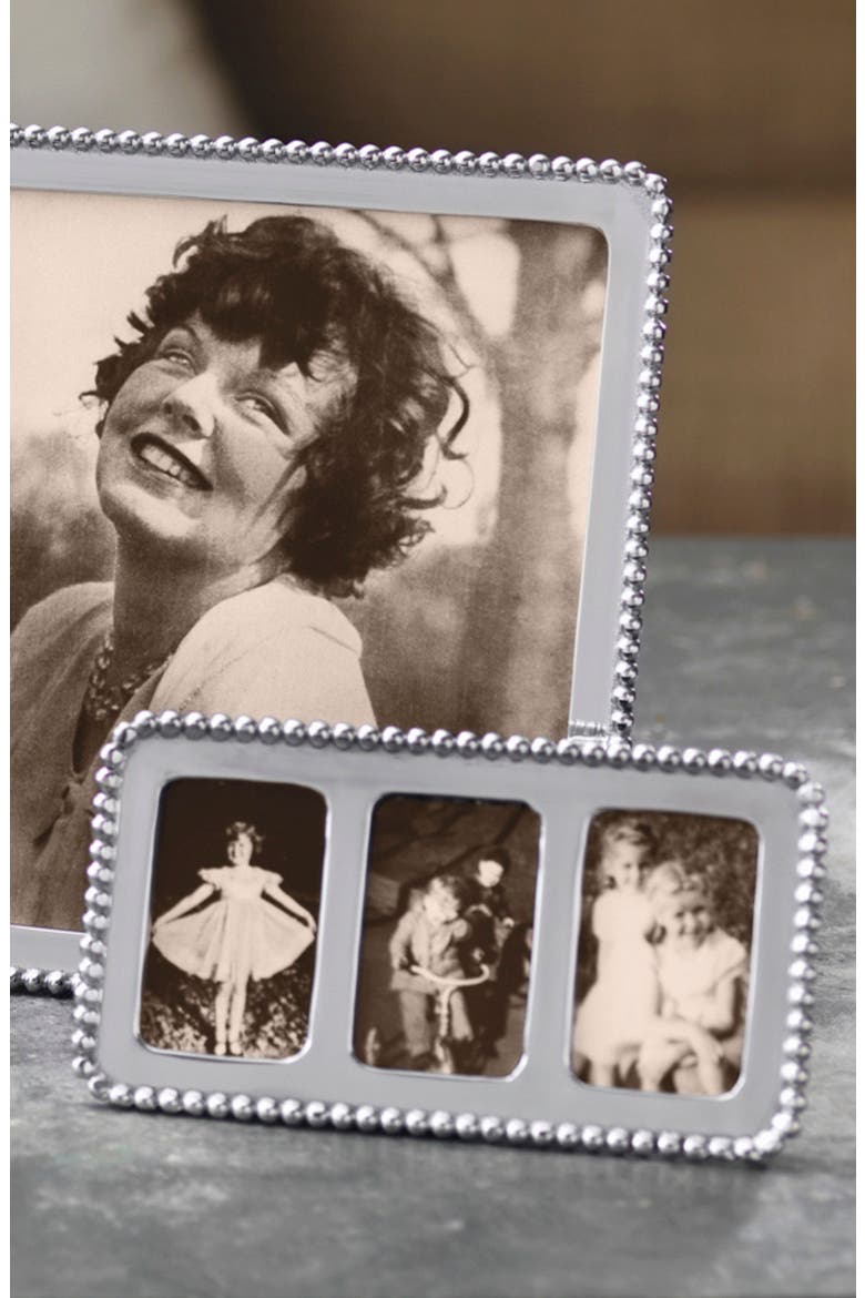 Beaded Collage Picture Frame, Alternate, color, NO COLOR