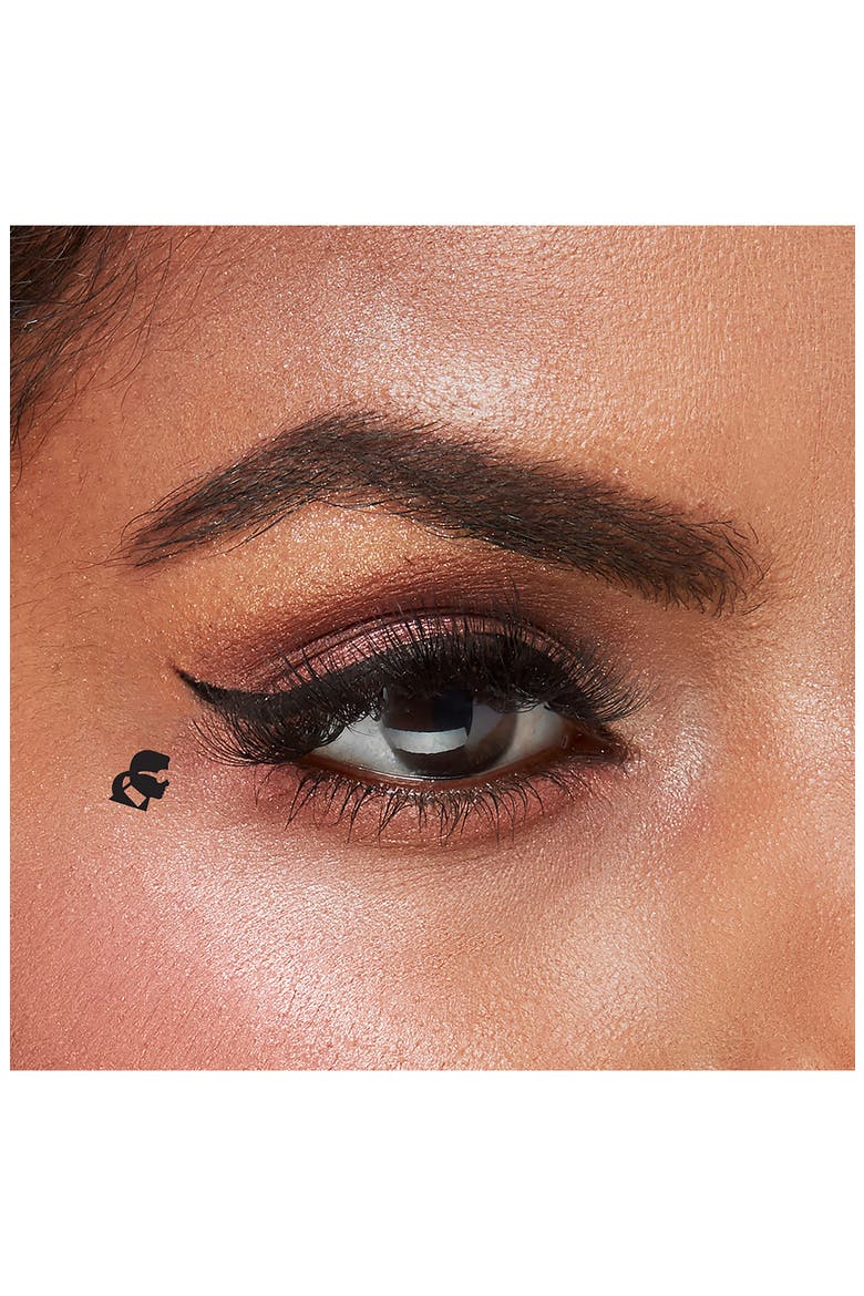 KARL LAGERFELD + MODELCO Kiss Me Karl Liquid Liner and Beauty Stamp (Nordstrom Exclusive), Alternate, color, CHOUPETTE