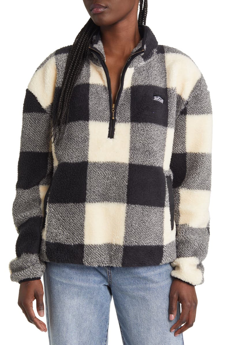 Rip Curl New Wave Polar Fleece Quarter Zip Pullover, Main, color, 