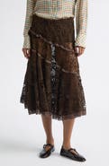 Siedrés Yuka Lace Skirt