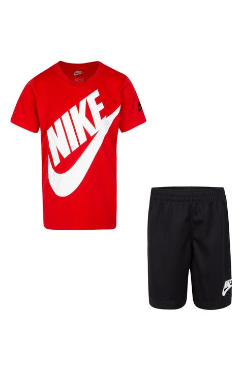 Kids' Futura Graphic Tee & Shorts Set (Little Boy)