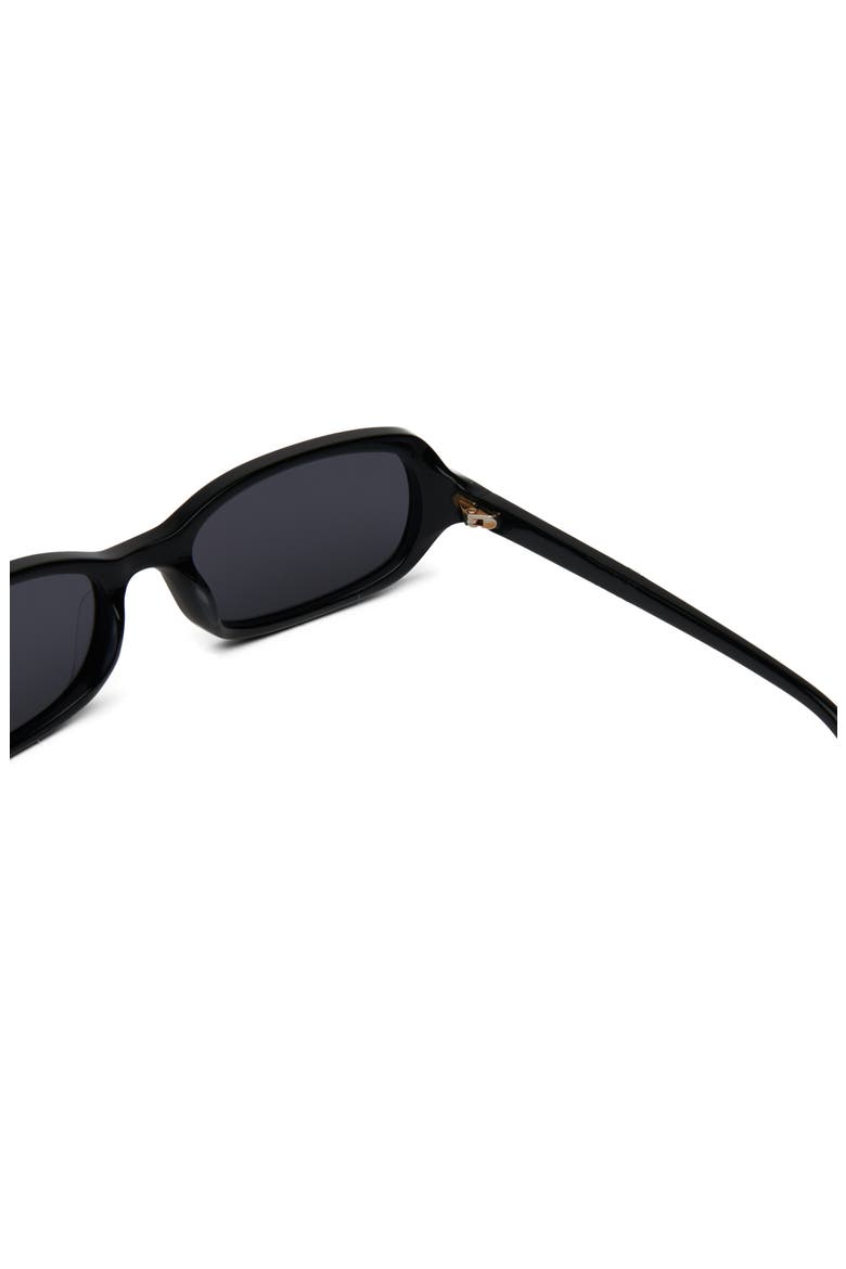 Cindy 54mm Oval Sunglasses, Alternate, color, BLACK / BLACKOUT