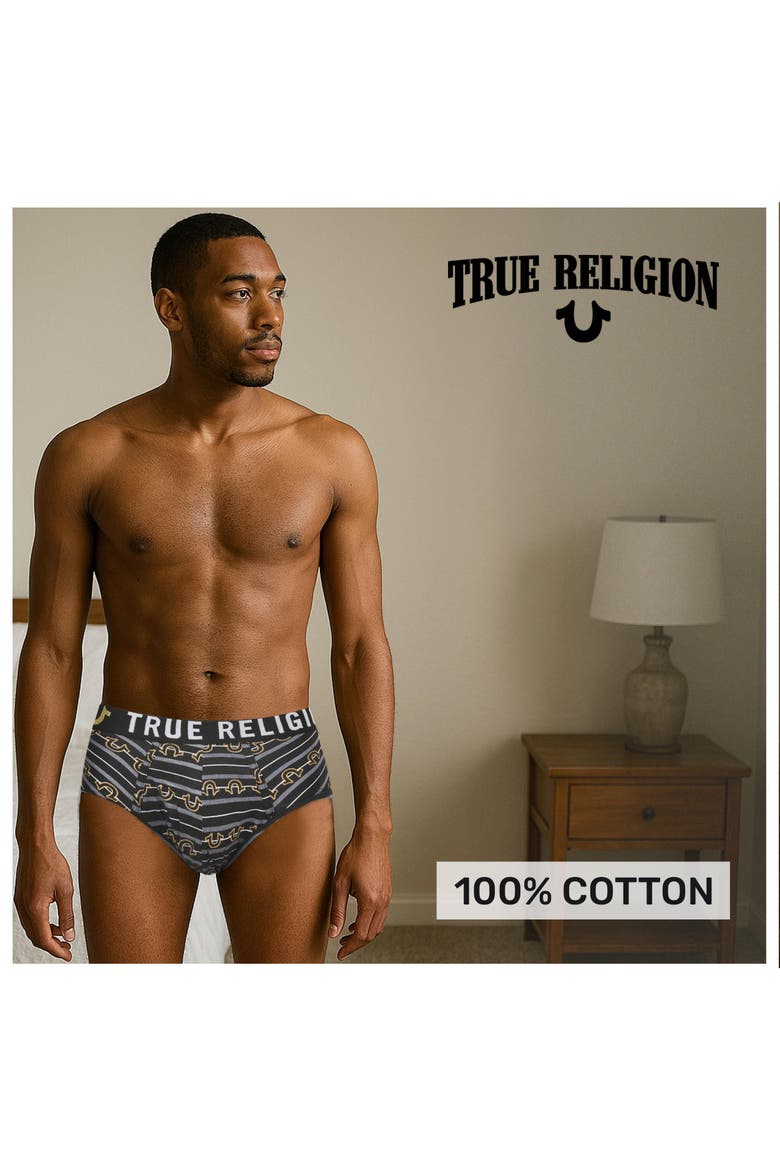 Briefs Soft Cotton Underwear Pack of 5, Alternate, color, blk,grey,charcoal,horseshoe