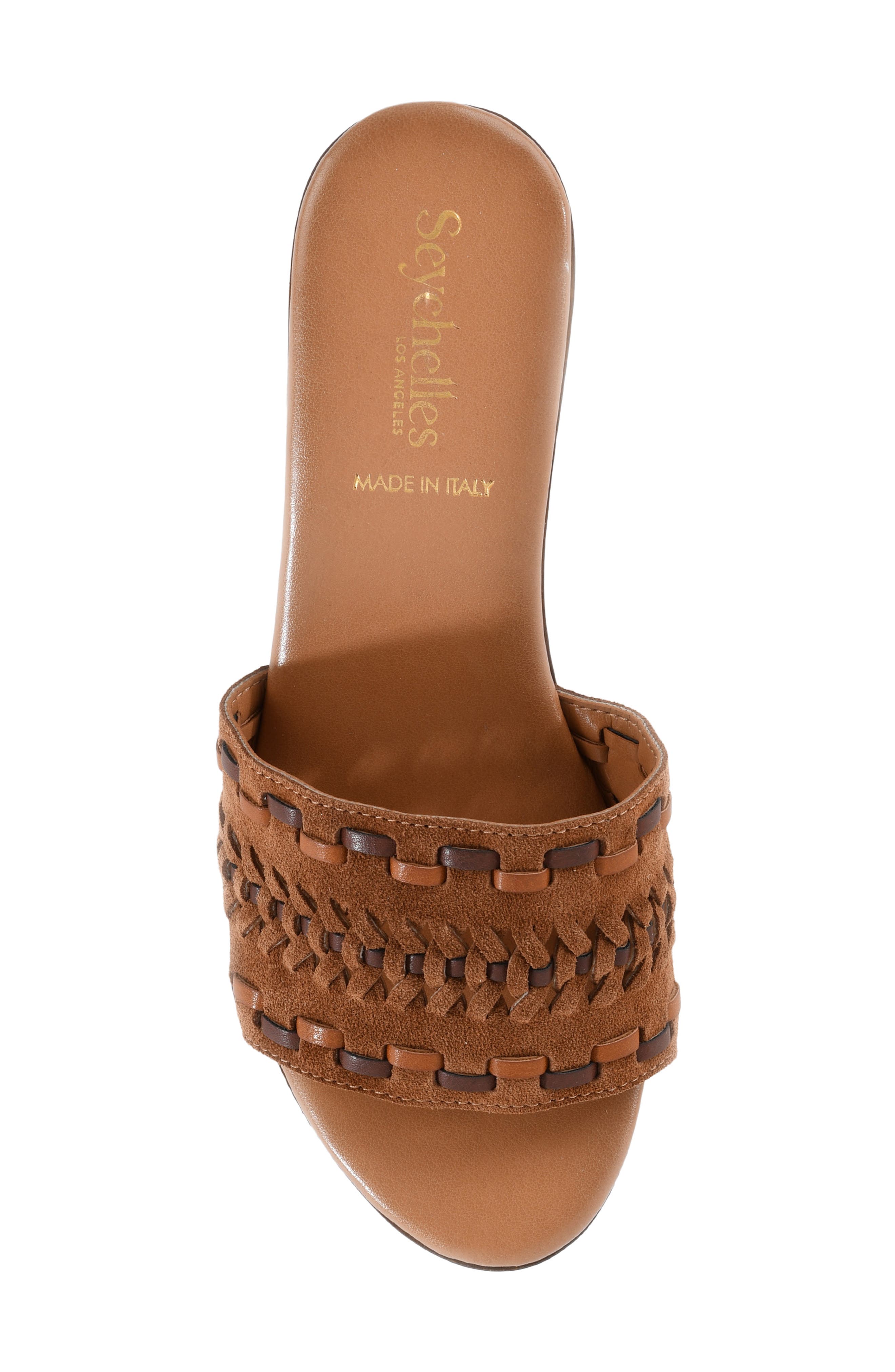 Seychelles Bohemian Spirit Platform Sandal, Alternate, color, Brown