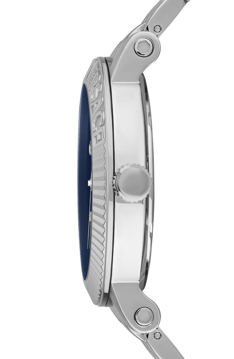 Versace V-Classic Bracelet Watch, 42mm, Alternate, color, Stainless Steel