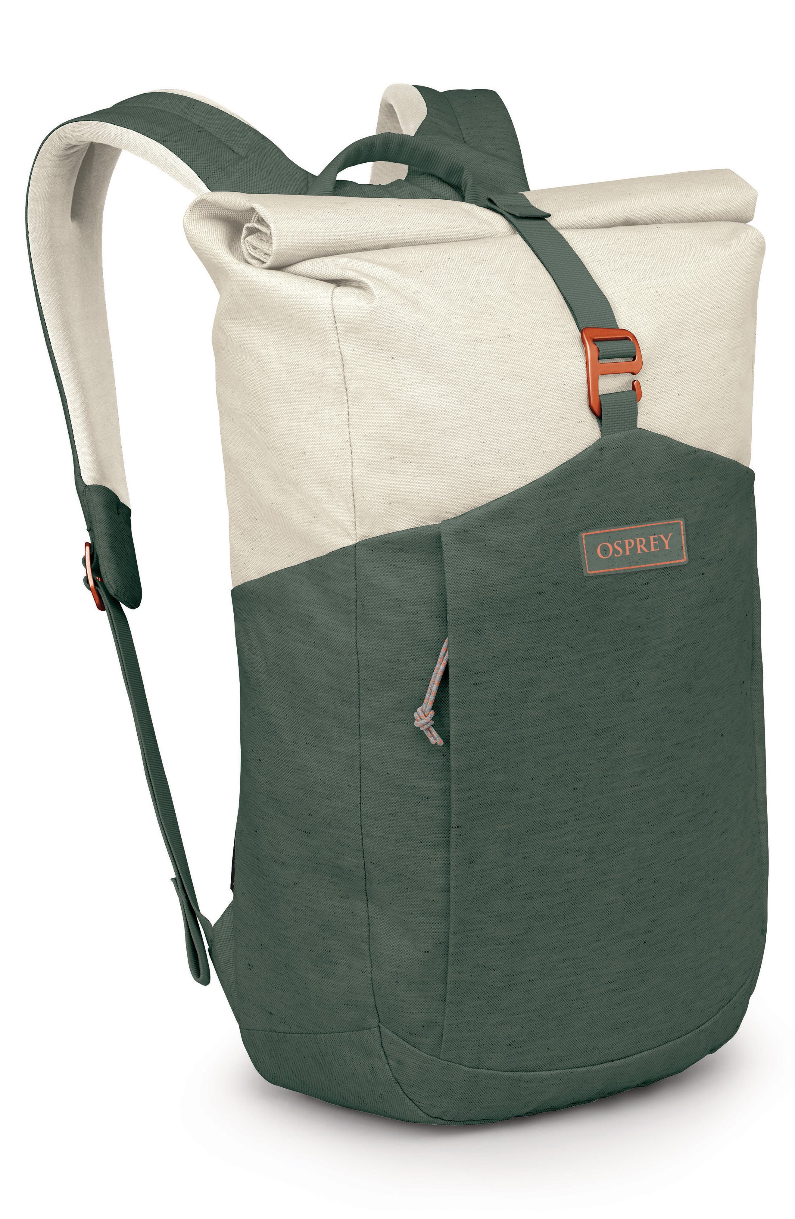 Arcane Roll Top Backpack, Alternate, color, MOON BEIGE-PINE LEAF