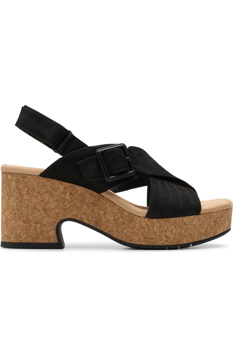 Clarks<sup>®</sup> Nerisa Slingback Platform Sandal, Alternate, color,
