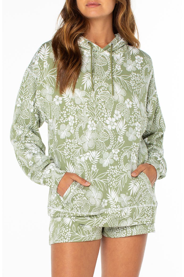Surfing by Monlight Hoodie, Main, color, SAGE