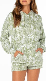 Roxy Surfing by Monlight Hoodie