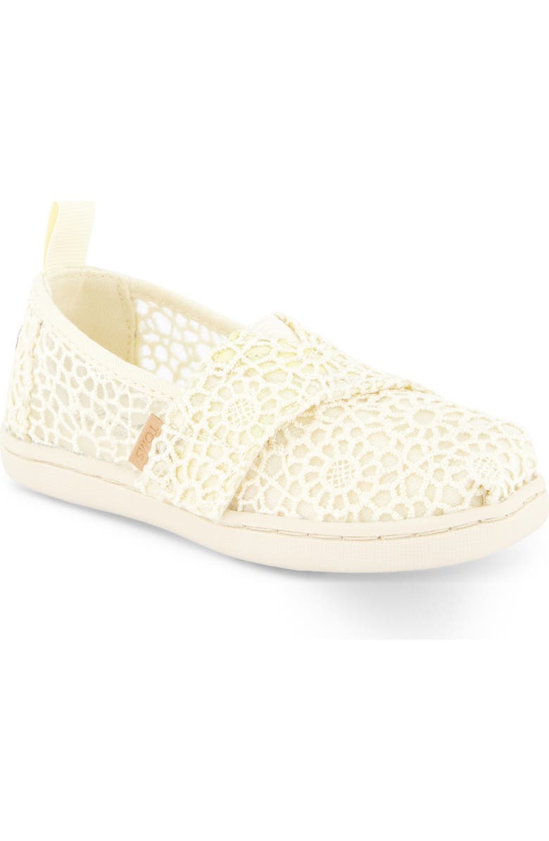 TOMS Kids' Alpargata Slip-On Sneaker, Main, color, Natural