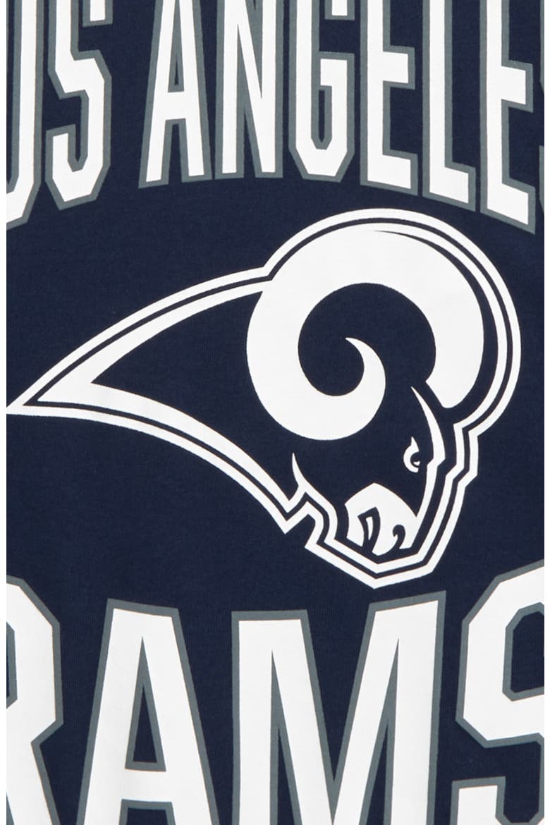 NFL Logo Property of Los Angeles Rams Dri-FIT T-Shirt, Alternate, color, COLLEGE NAVY