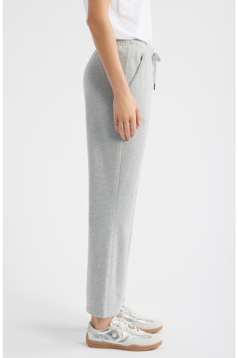 Drawstring Terry Pants, Alternate, color, GREY HEATHER