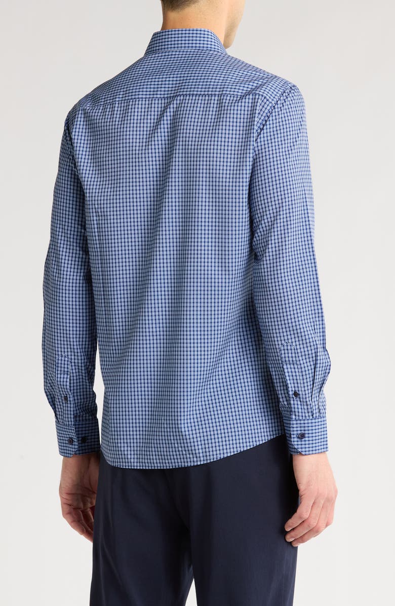 TOM BAINE Slim Fit 4-Way Stretch Performance Button-Down Shirt, Alternate, color,