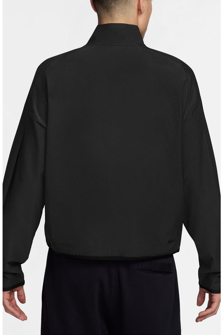 Shori Tech Track Jacket, Alternate, color, BLACK/BLACK