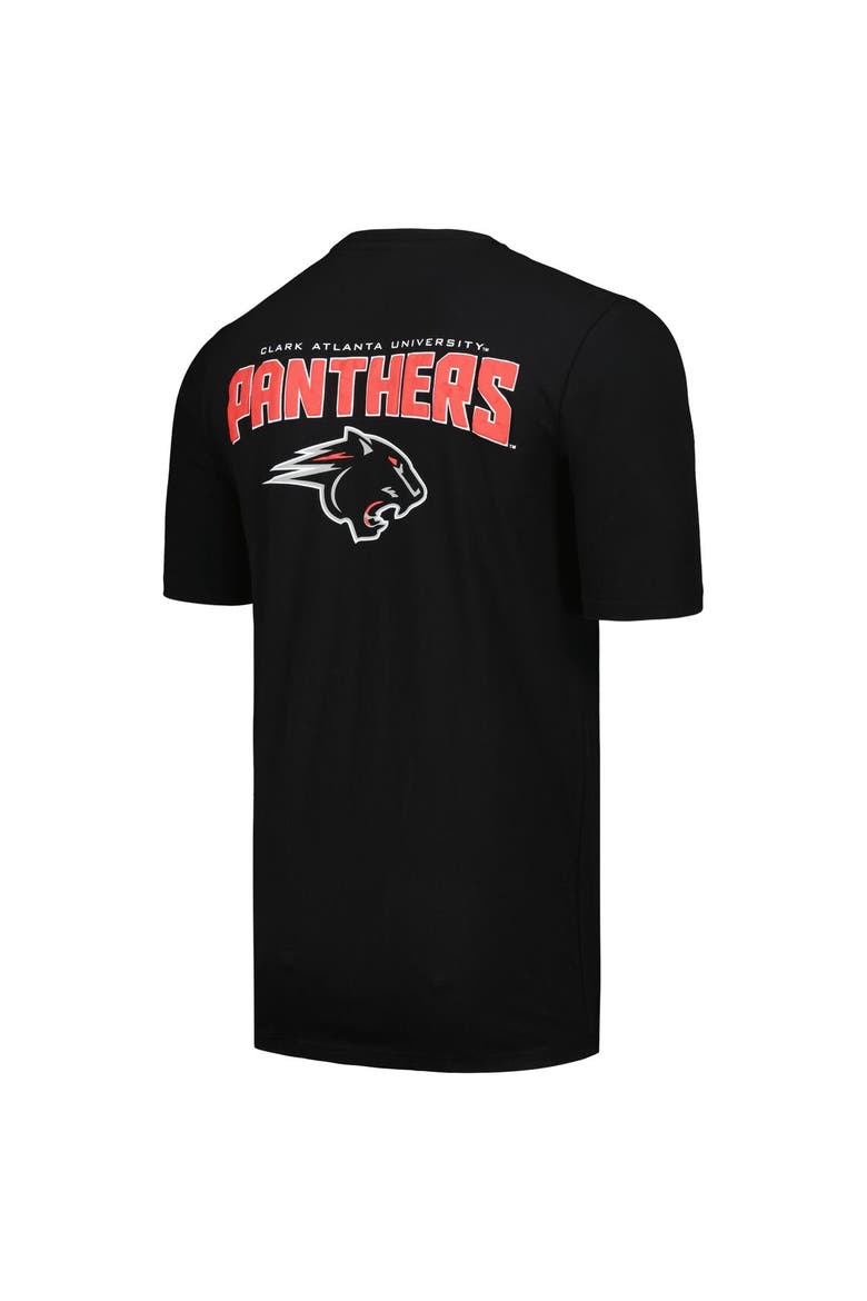 Men's FISLL Black Clark Atlanta University Panthers Applique T-Shirt, Alternate, color, Black