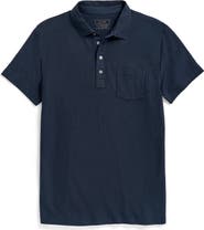 Billy Reid Pensacola Pima Cotton Piqué Polo