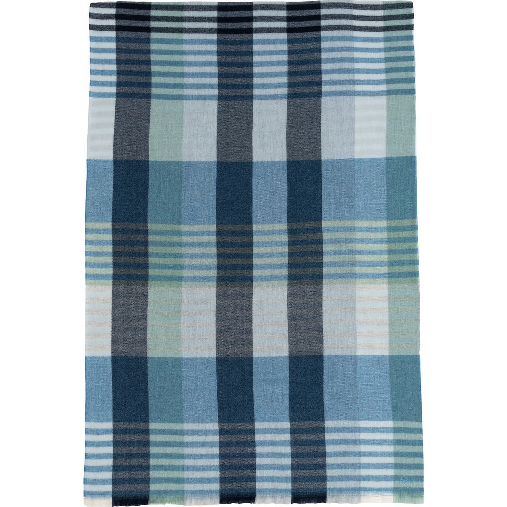 Echo Gramercy Plaid Wrap In Brown