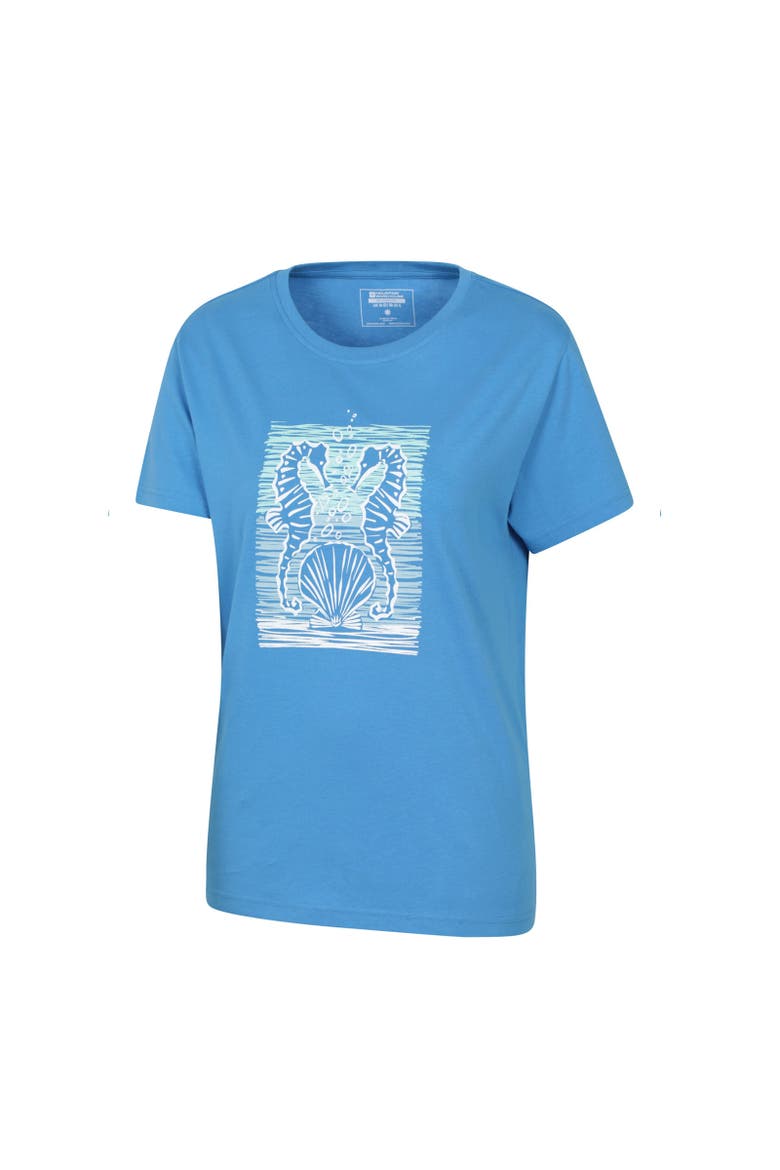 Seahorse Relaxed Fit T-Shirt, Alternate, color, Blue