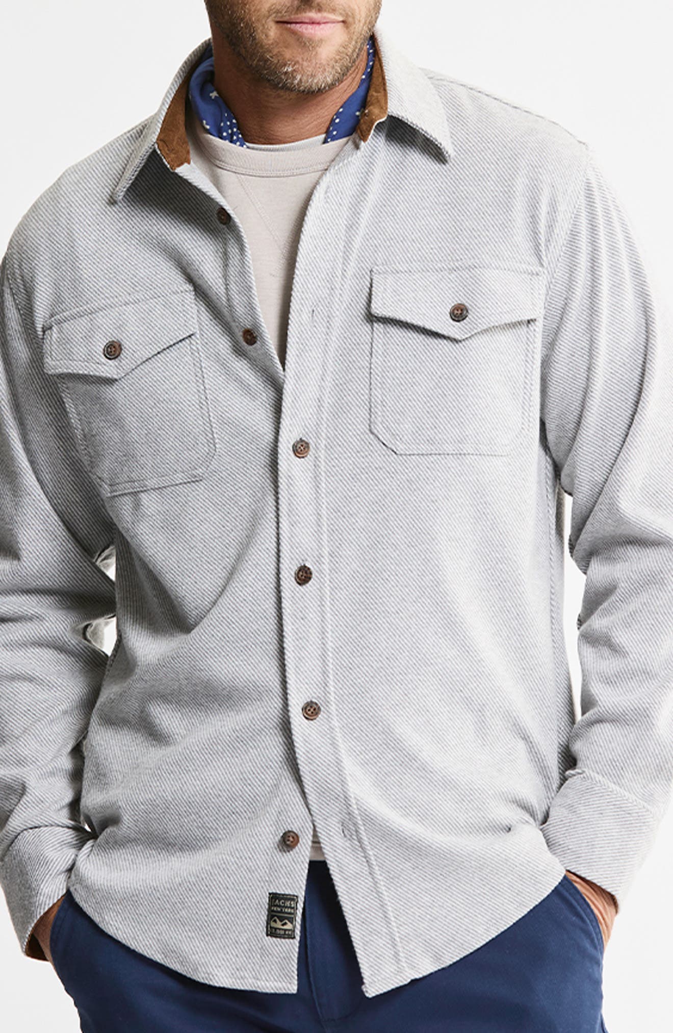 Knit Flannel Shirt