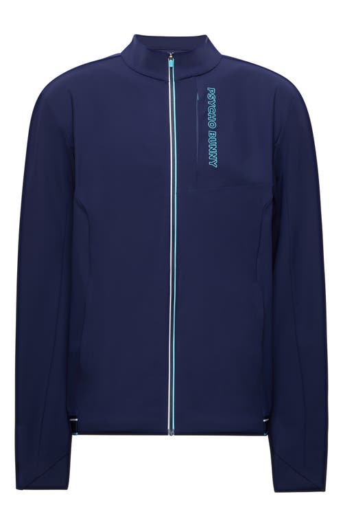 Psycho Bunny Boulder Track Jacket In Blue