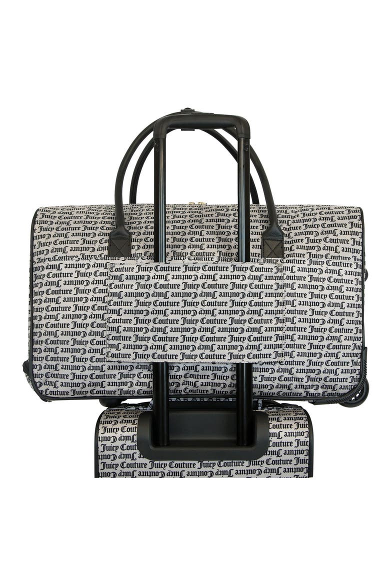 Evelyn 3-Piece Luggage Set, Alternate, color, JC BEIGE BLACK