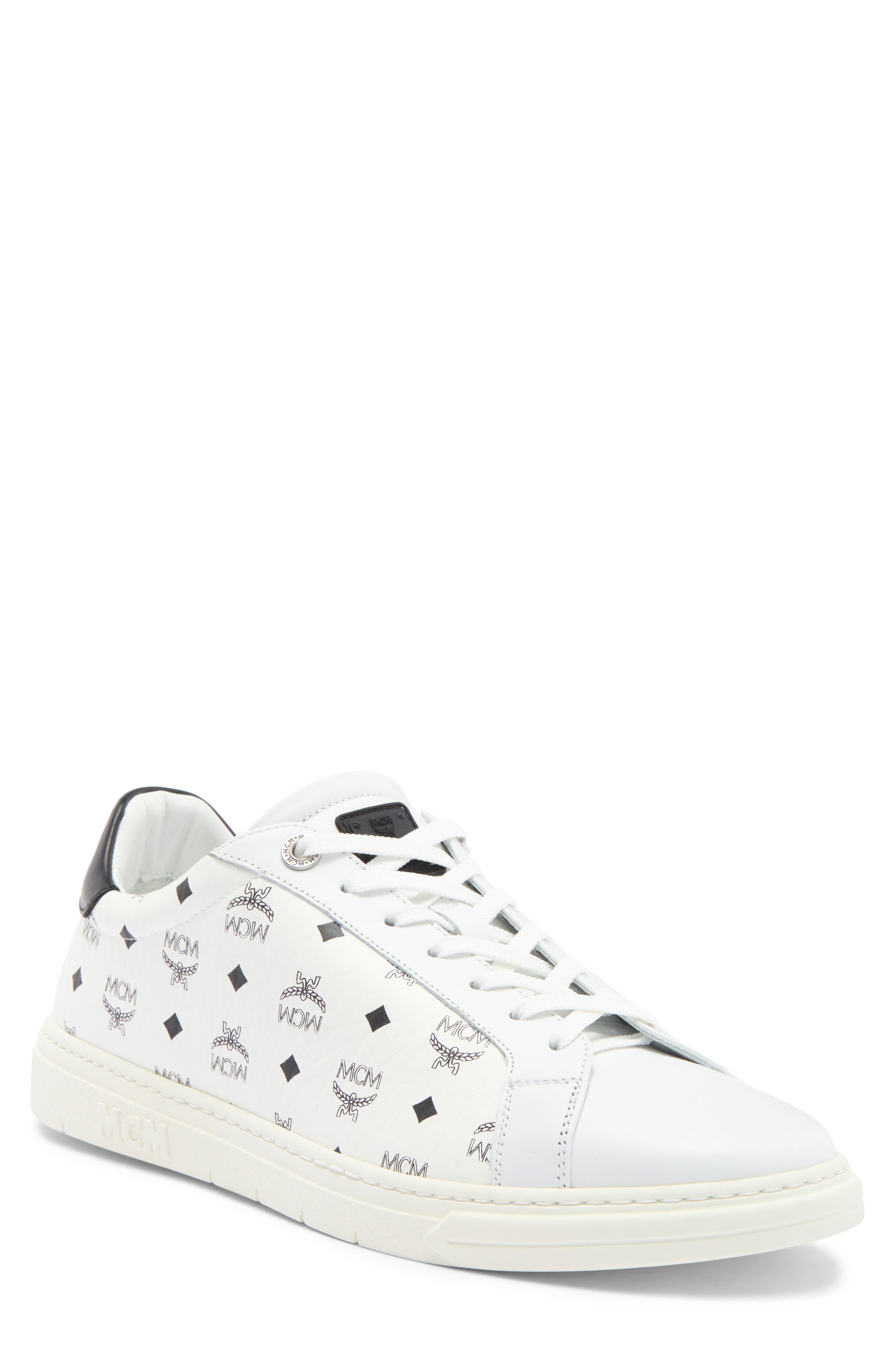 MCM Visetos Terrain Low Top Sneaker, Main, color, 