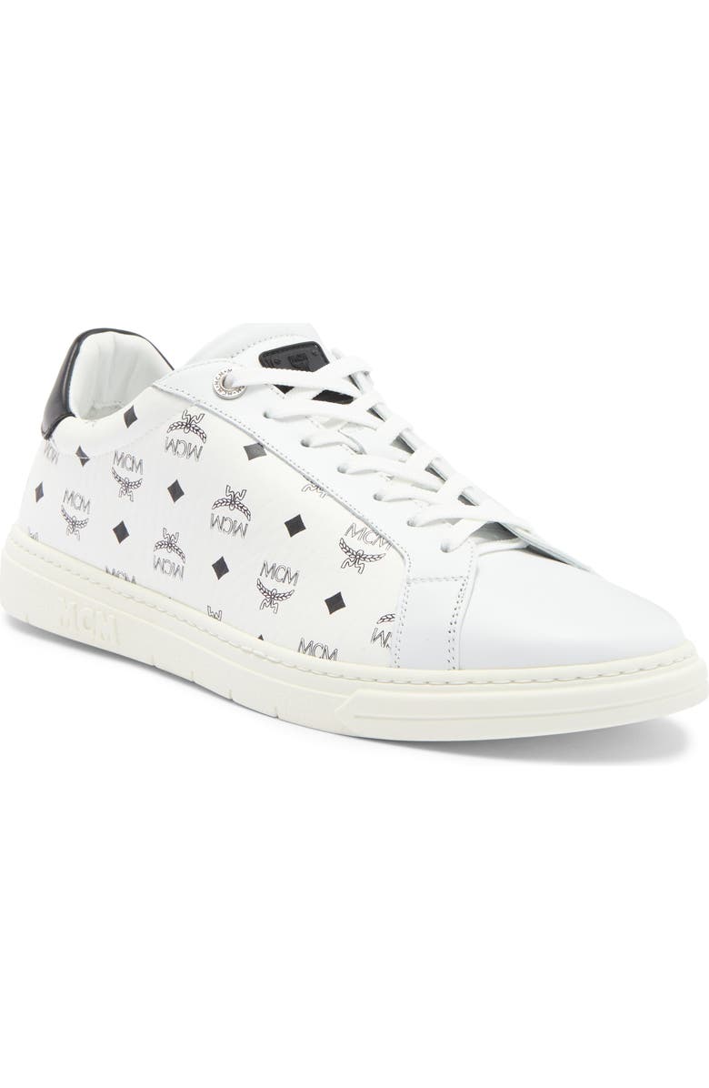 MCM Visetos Terrain Low Top Sneaker, Main, color,