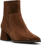 Blondo Marina Waterproof Stretch Suede Block Heel Bootie
