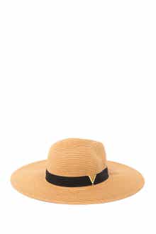 Vince Camuto Grossgrain Panama Hat