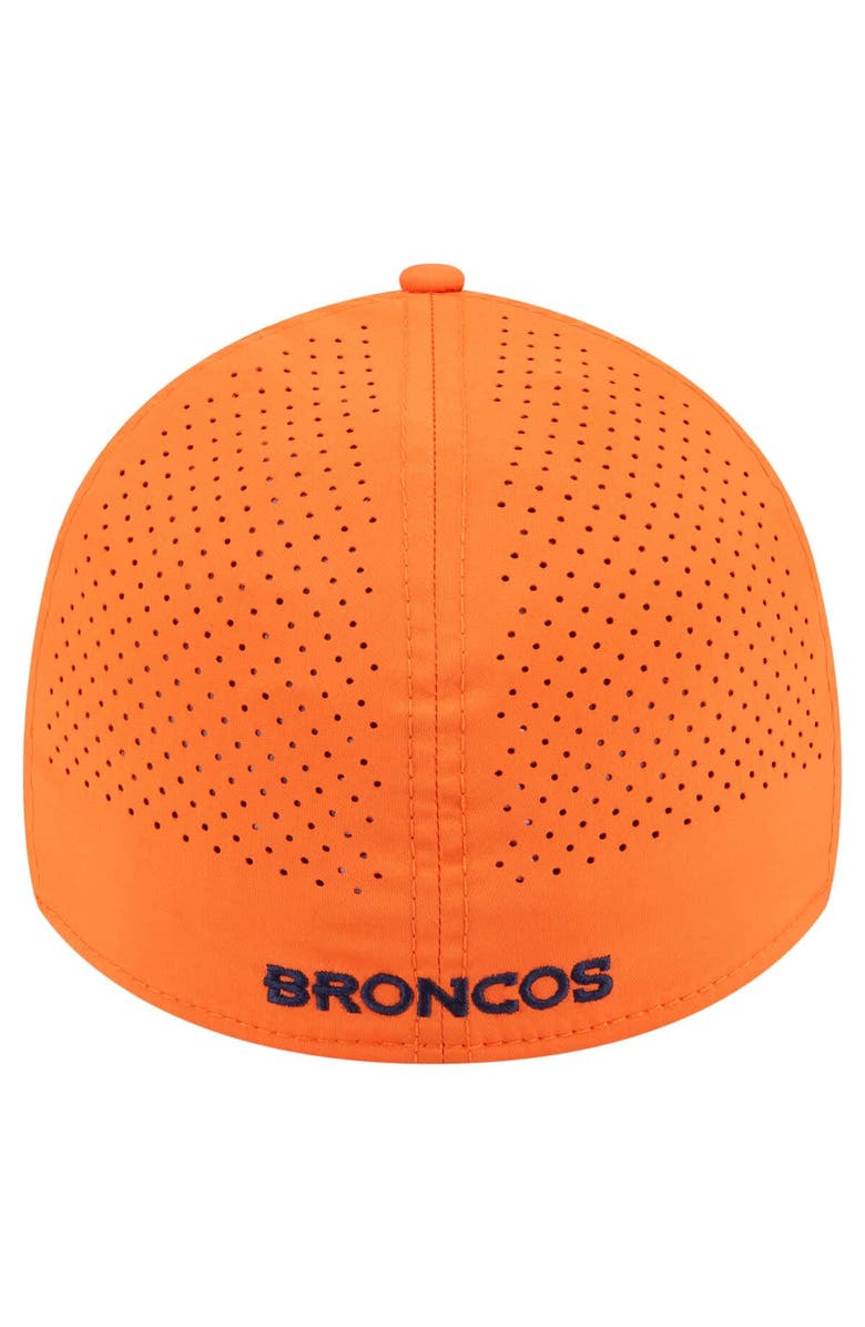 New Era Men's New Era Orange Denver Broncos Perforated 39THIRTY Flex Hat, Alternate, color, Orange