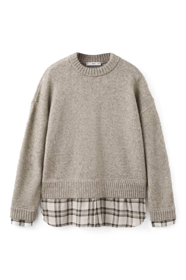 Teria Shirt Sweater, Main, color, MEDIUM BROWN