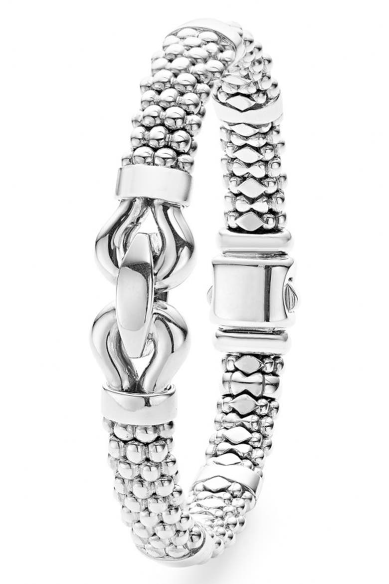 Derby Caviar Rope Bracelet, Alternate, color, STERLING SILVER