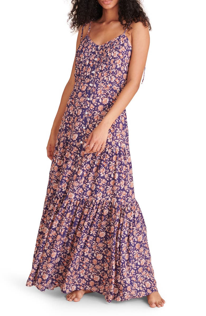 Veronica Beard Windansea Maxi Dress, Main, color, 