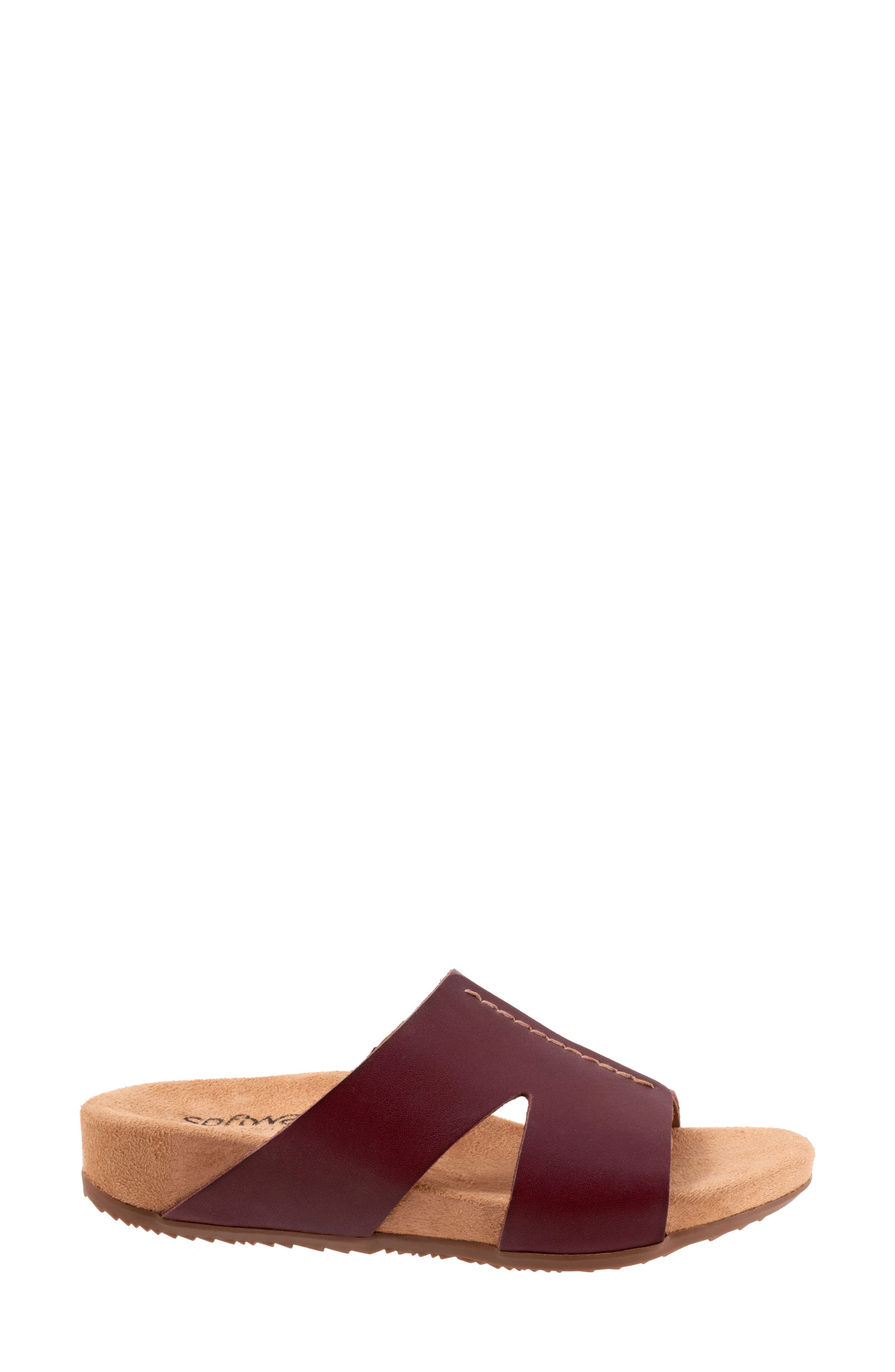 Beverly Sandal, Alternate, color, MAHOGANY