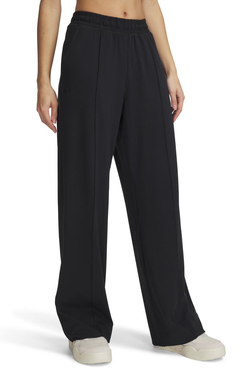 Under Armour Meridian Wide Leg Pants, Main, color, Black / / Black