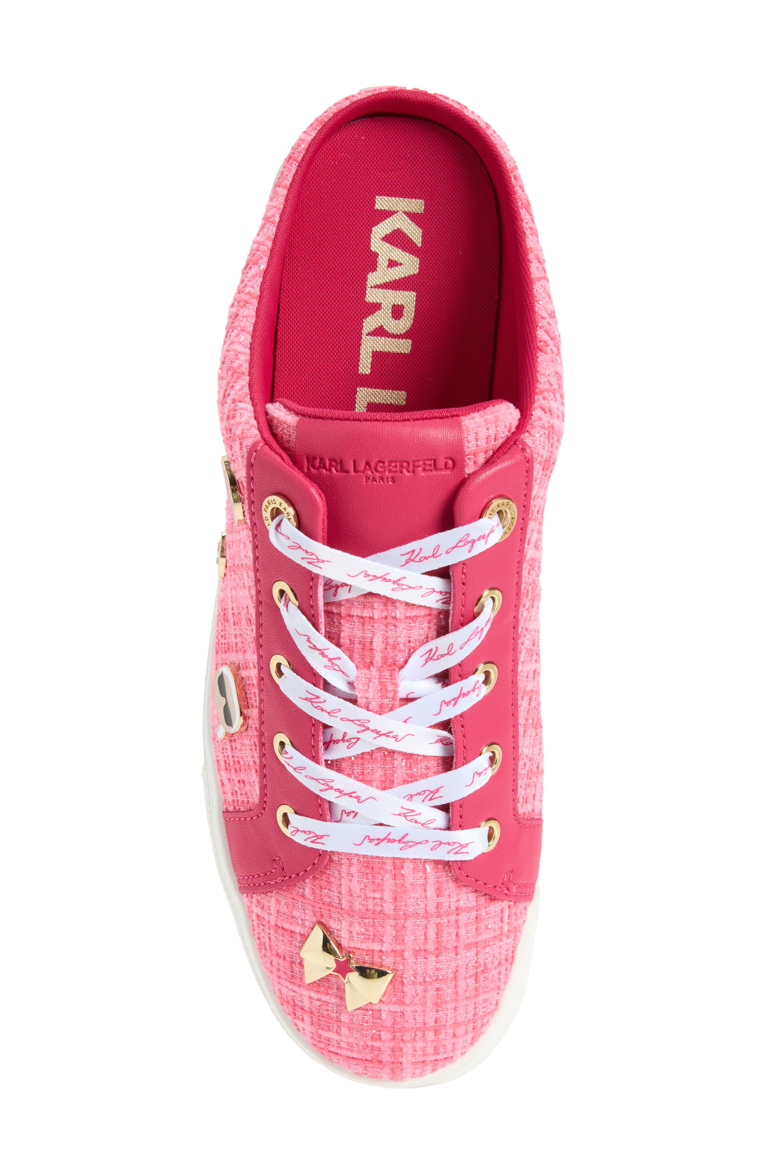 Cambria Macaron Sneaker Mule, Alternate, color, PINK/ HOT PINK