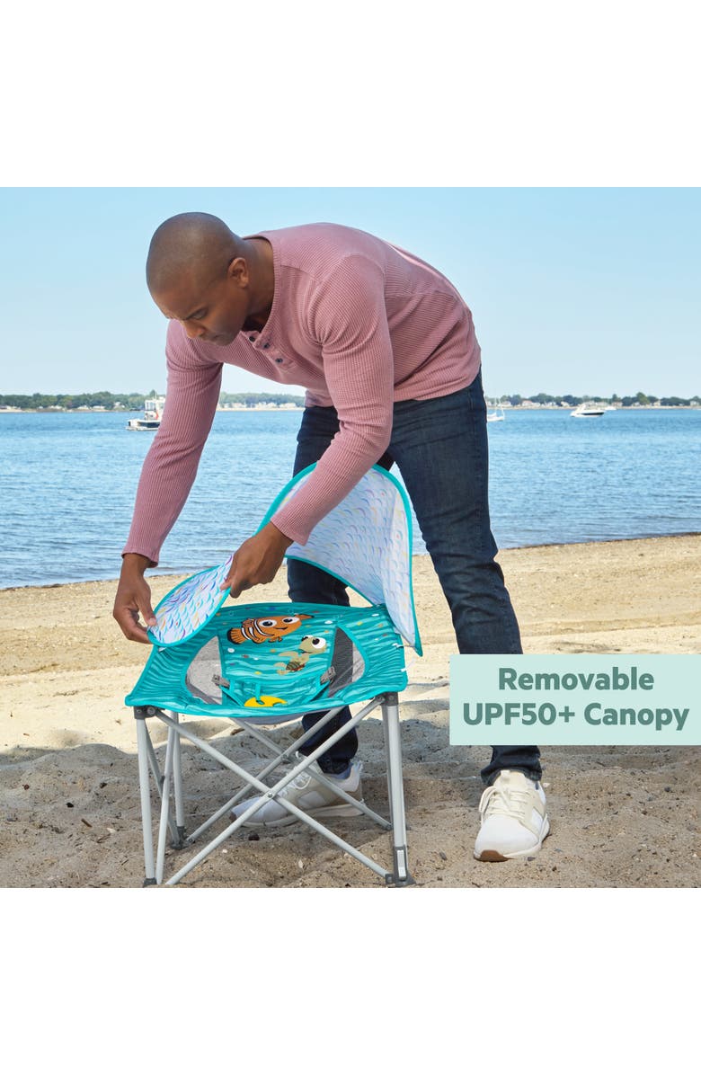 BRIGHT STARTS Disney Baby Finding Nemo Pop 'N Chill Travel Seat, Alternate, color, Teal