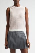 Thom Browne Baby Cable Stitch Cashmere Sweater Shell