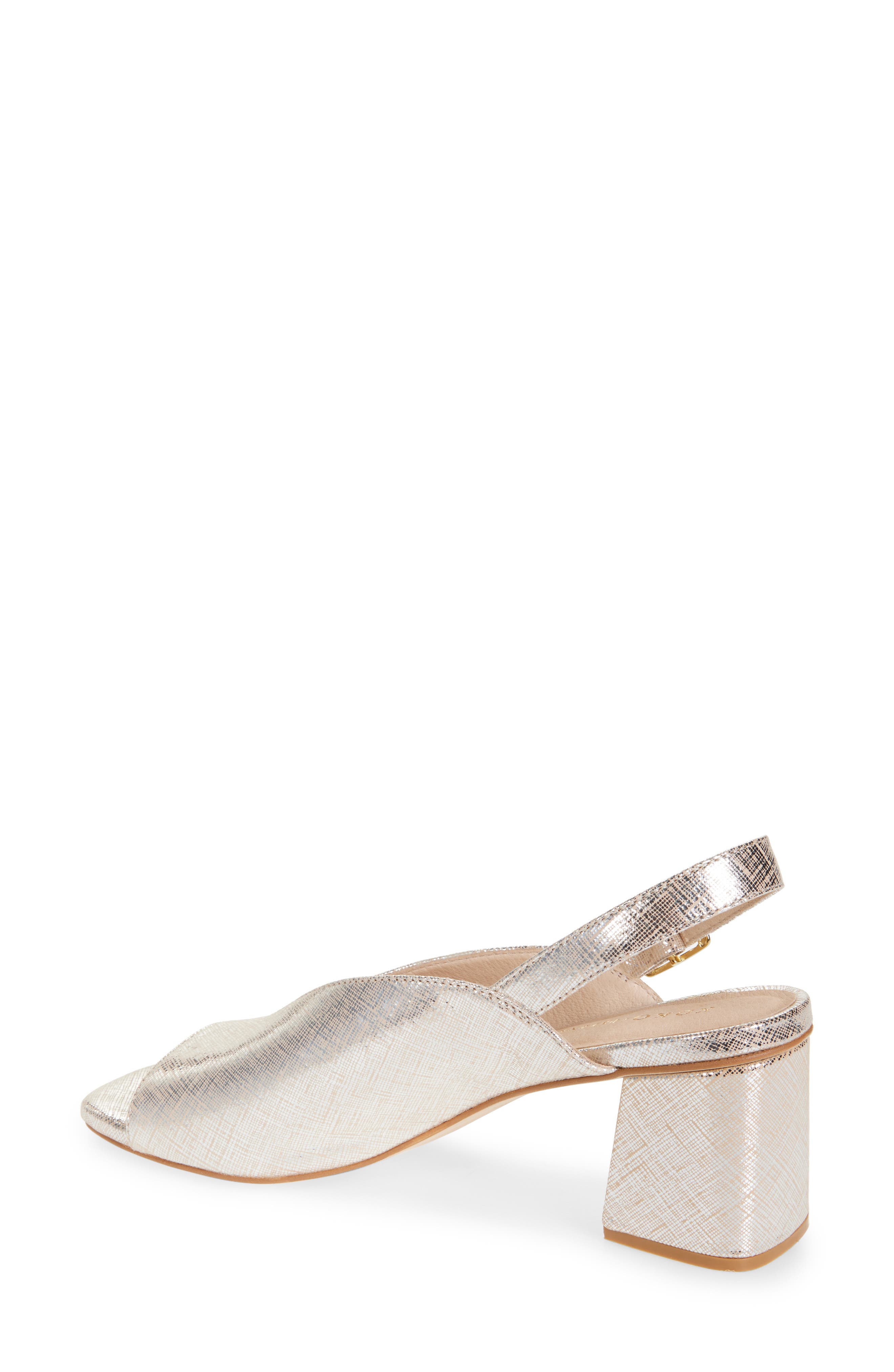 KOKO + PALENKI Polina Slingback Sandal, Alternate, color, Bronze Metallic Buff