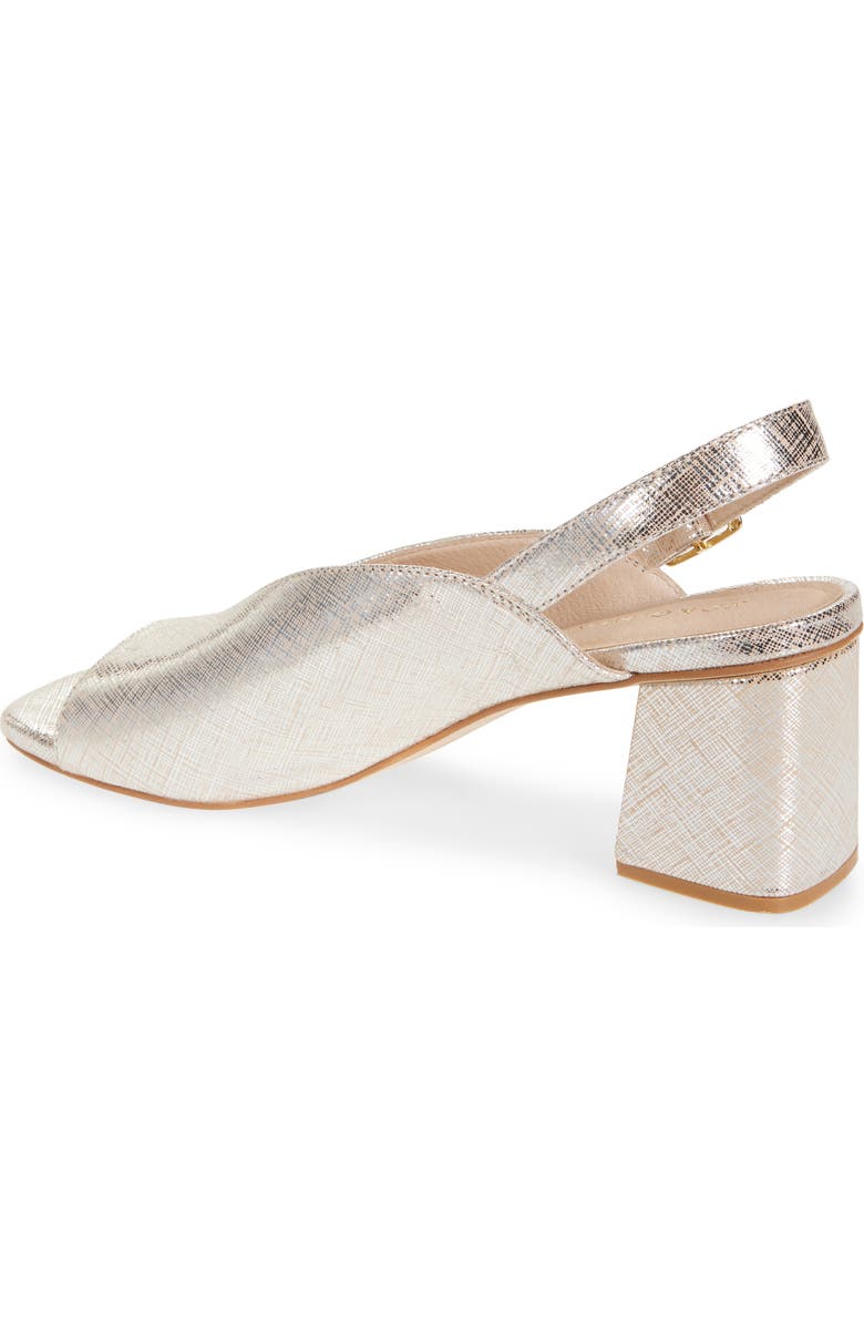 KOKO + PALENKI Polina Slingback Sandal, Alternate, color, Bronze Metallic Buff