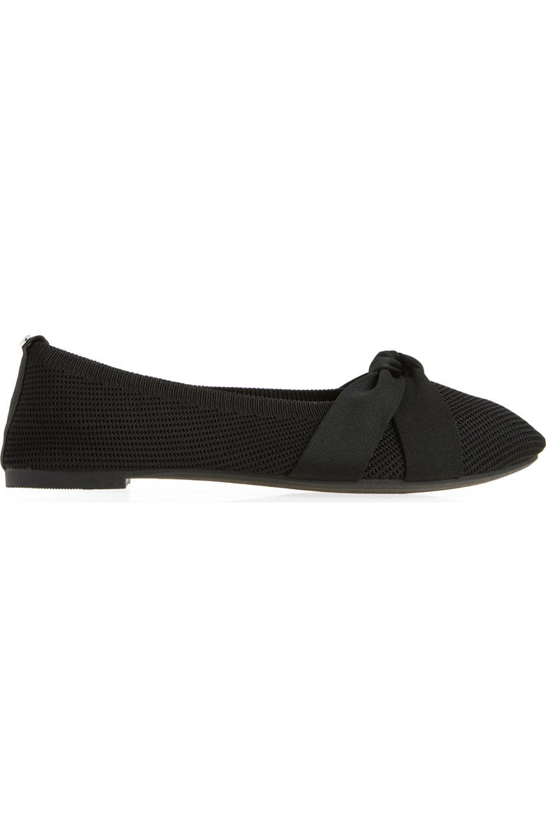 Danskin Knit Bow Flat, Alternate, color,