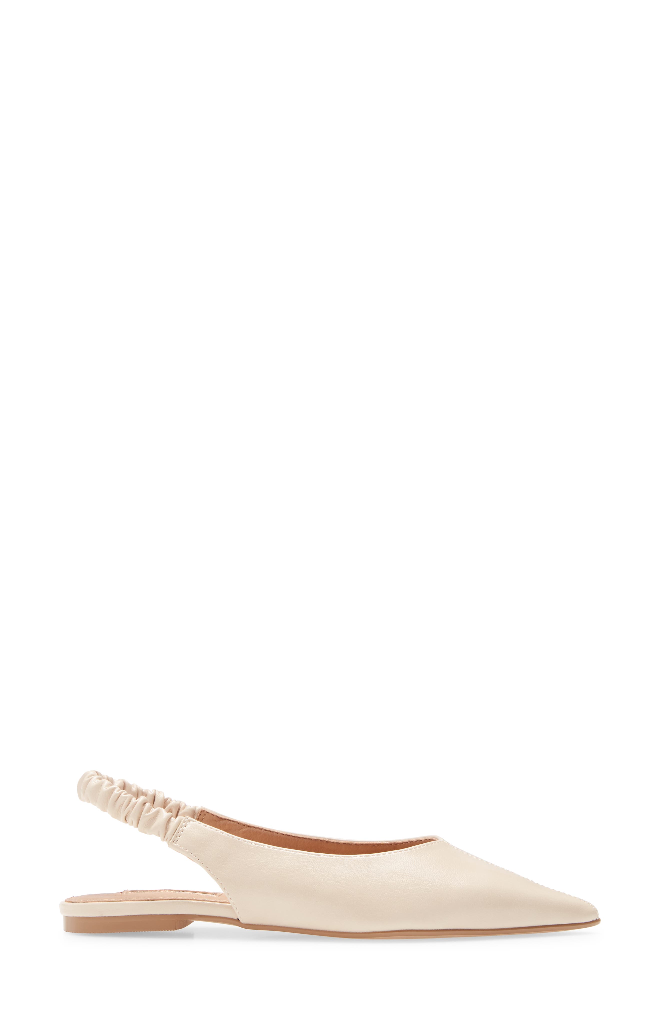 Apple Slingback Mule, Alternate, color, WHITE