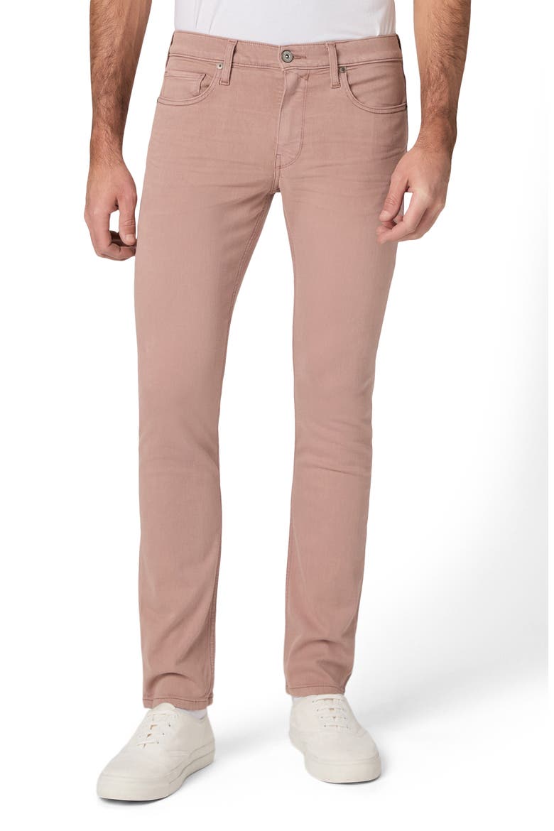 Lennox Slim Fit Jeans, Main, color, MUTED CHERRY