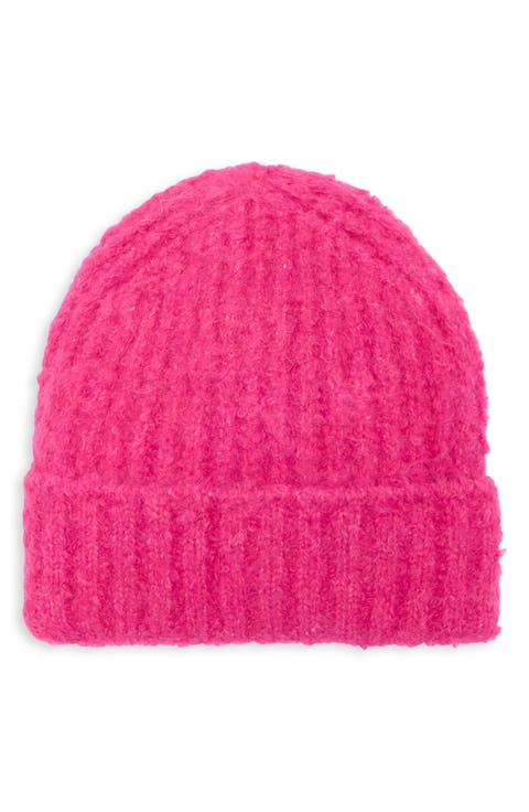 Brushed Bouclé Beanie