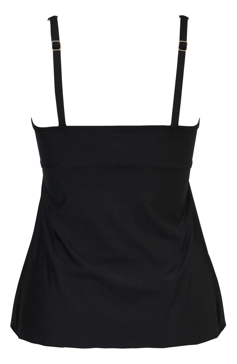 Miraclesuit<sup>®</sup> Surplice Underwire Tankini Top, Alternate, color, 