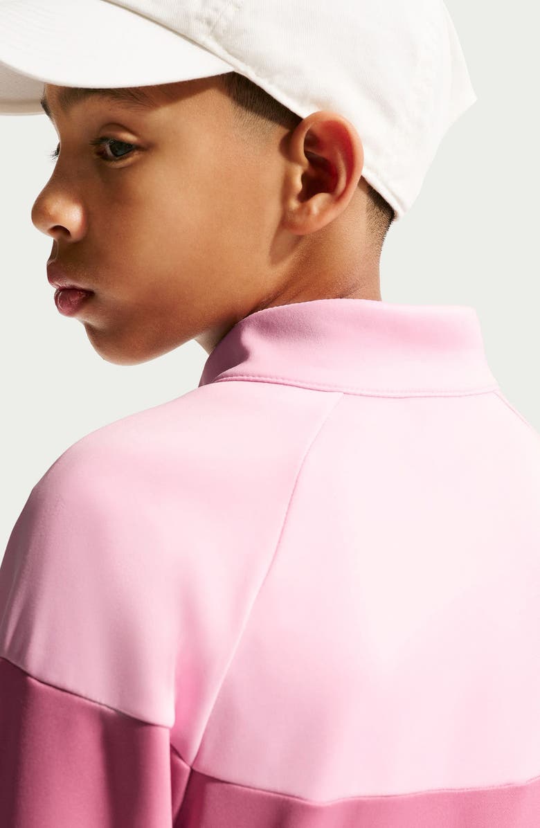 Nike Kids' Sportswear Dri-FIT Track Jacket & Pants Set, Alternate, color, Peony/ Medium Soft Pink/ White