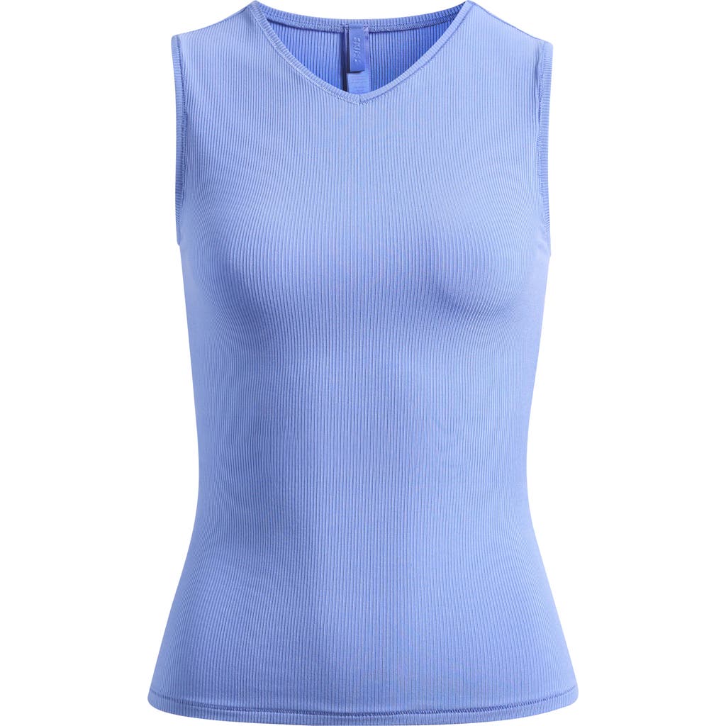 Skims Soft Lounge V-neck Tank Top In Cielo
